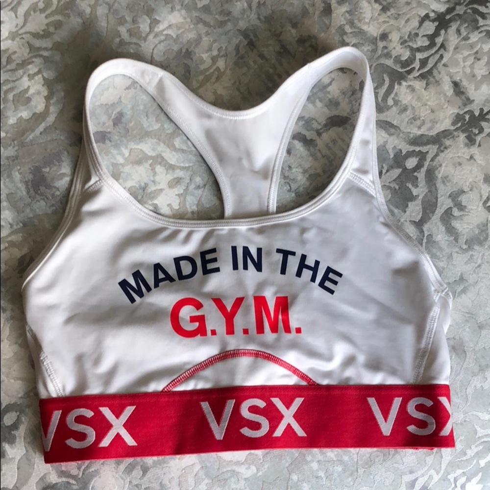 Victoria’s Secret Sport White Sports Bra Small
